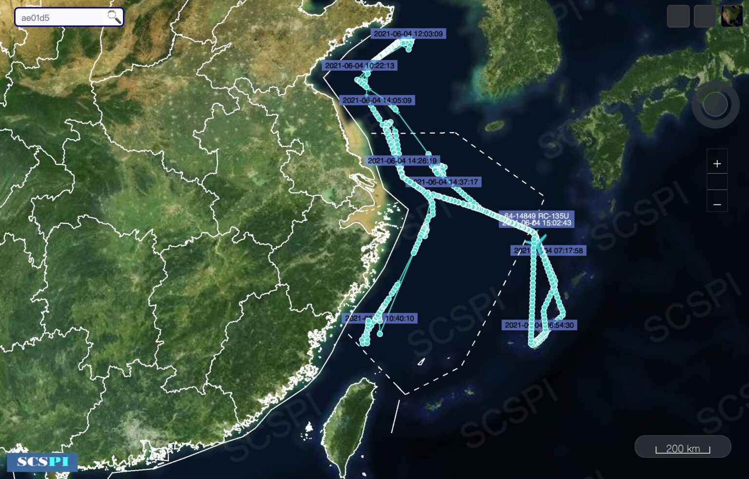 Amerika Syarikat Tingkatkan Penerbangan Pesawat Pengintip Di Laut China