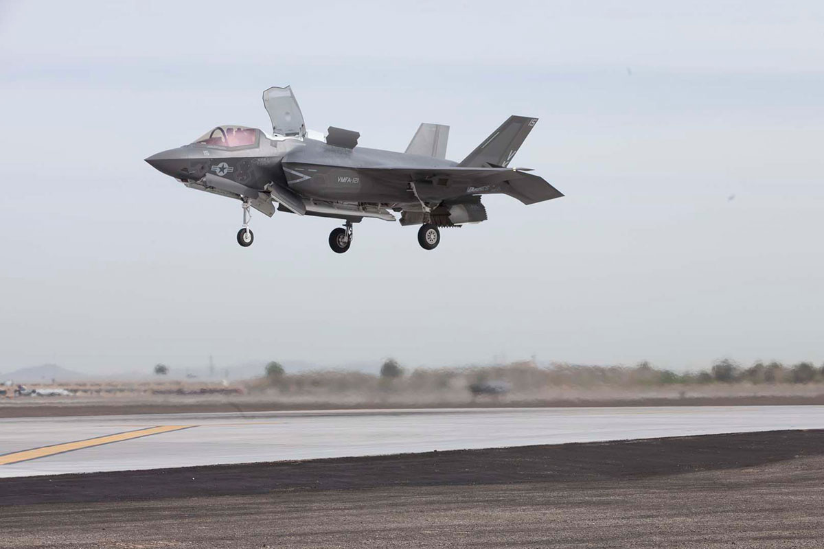 American F-35B Goes Missing, Truly Living Up to Its 