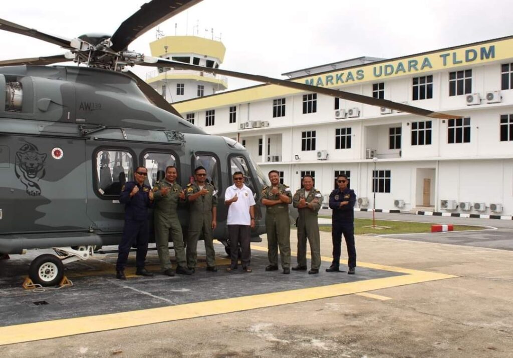 Helikopter AW139 TLDM Terbang 2,500 Batu Nautika Dari KK Ke Lumut ...