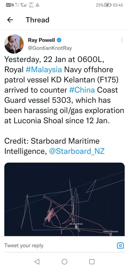 ATM Punyai Aset Mencukupi Untuk Pantau Beting Patinggi Ali Defence