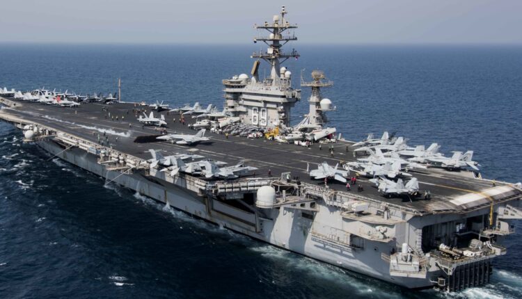 US Considering Deploying Second Aircraft Carrier, USS Dwight D ...