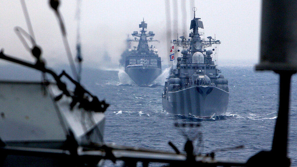 Russian Warships Conduct Anti-Submarine Exercise in South China Sea ...