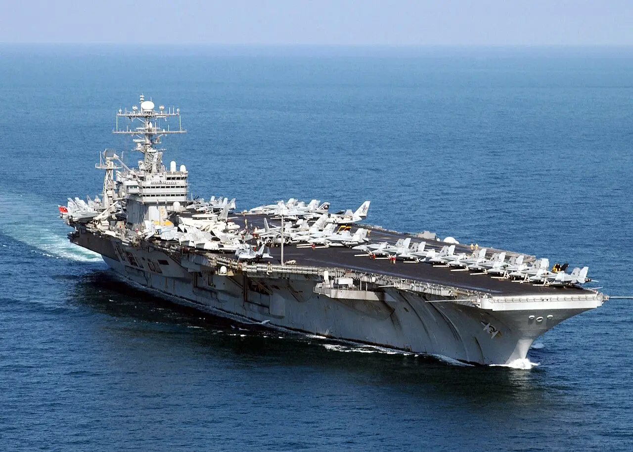 Satellite Images Show U.S. Carrier Strike Groups Pull Back From Iran After Gunboat Incident, Signalling Major Naval Posture Shift Across Red Sea&ndash;Oman Battlespace - Defence Security Asia
