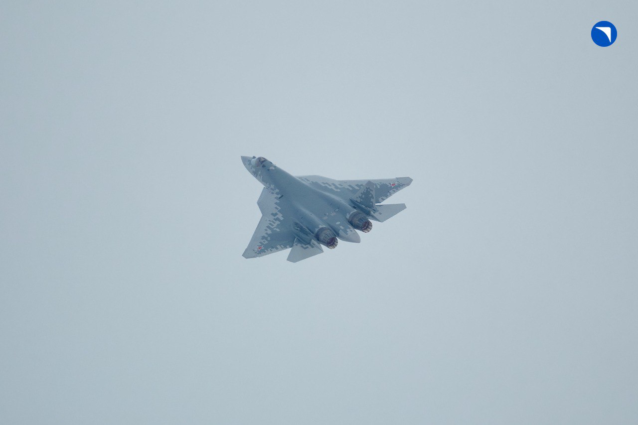 Newly-delivered Su-57