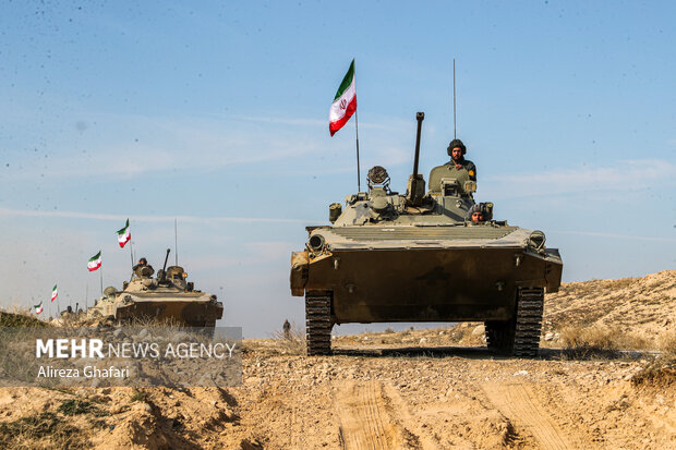 Iranian troops