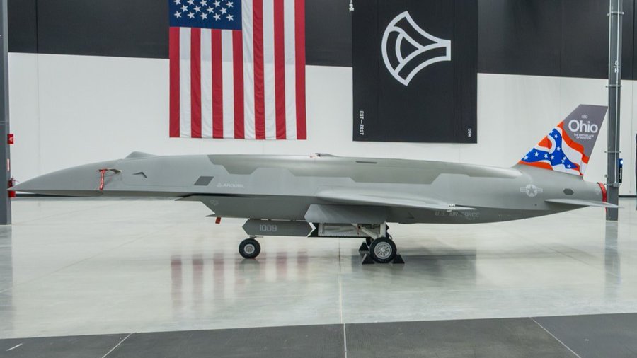 pesawat YFQ-44A “Fury” pertama buatan Anduril Industries
