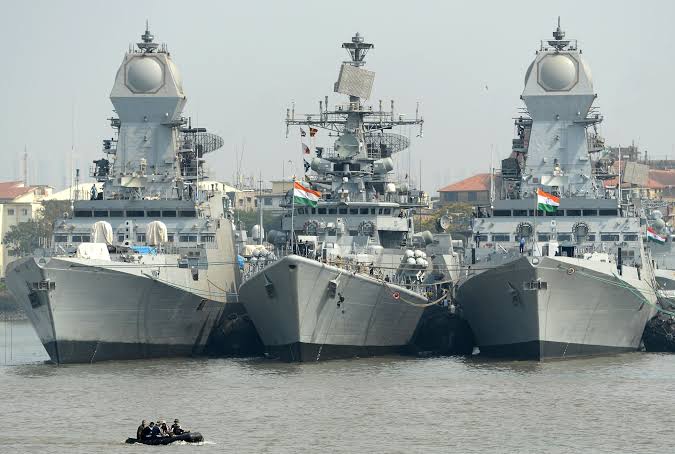Indian warships